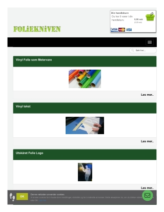 Foliekniven