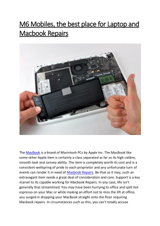 Laptop Mac Repair | Laptop Mac Reapir Services in Birmingham