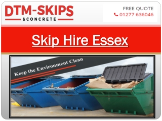 Skip Hire Essex