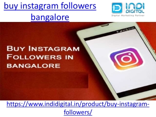 How to buy real instagram followers in bangalore