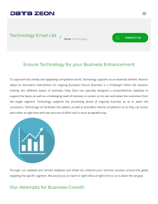 Technology Email list