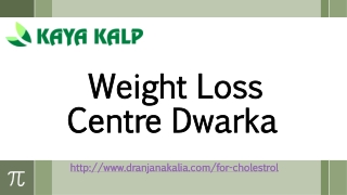 Weight Loss Centre Dwarka-Dr Anjana Kalia