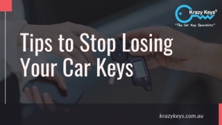 Best Ways to Stop Losing Your Vehicle Keys