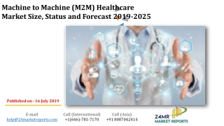 Machine to Machine (M2M) Healthcare Market Size, Status and Forecast 2019-2025