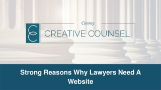 Strong Reasons Why Lawyers Need A Website