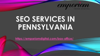 SEO services in Pennsylvania- Emporiomdigital