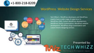 WordPress Website Design Services