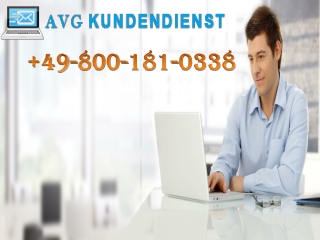 AVG Kundendienst Nummer 800-181-0338