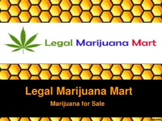 Order Marijuana Online Legally