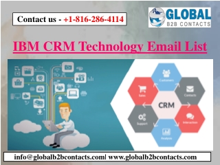 IBM CRM Technology Email List