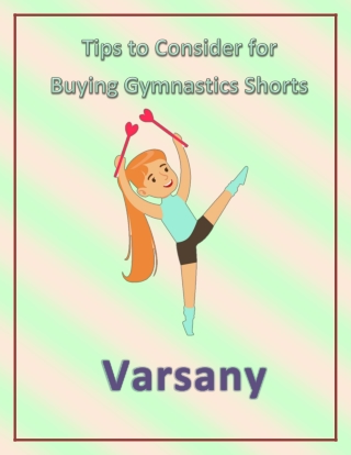 Personalised Gymnastics Wear- Varsany