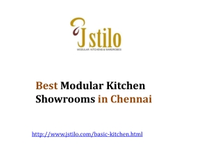 Professional Modular Kitchen Showrooms in Chennai