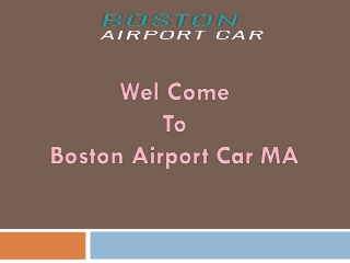 Boston Logan Cab Services