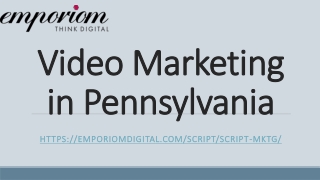 Video Marketing in Pennsylvania- Emporiomdigital