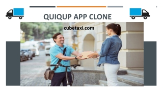 Quiqup App Clone : Same Day Delivery Service Business