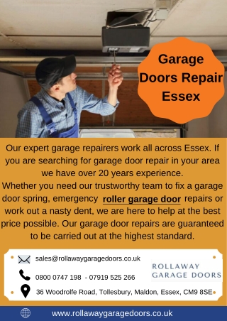 Garage Doors Repair Essex