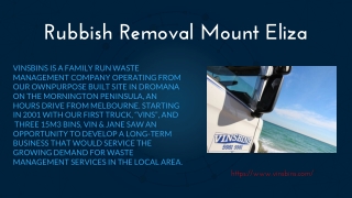 Rubbish Removal Mount Eliza