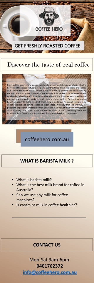 Best Australian Coffee Roasters