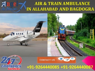 Get Angel Air & Train Ambulance in Allahabad with Top Class ICU Care