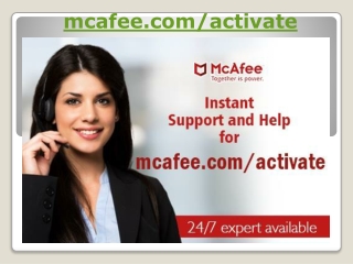 McAfee Activate - Mcafee Product Activation