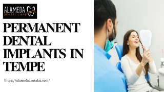 Permanent Dental Implants in Tempe