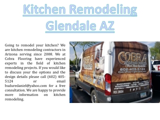 Kitchen Remodeling Glendale AZ