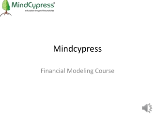 2019 mindcypress-wall street prep certification training financial modeling course