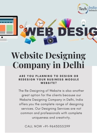 Tech India Infotech - Website Designing Company in Delhi