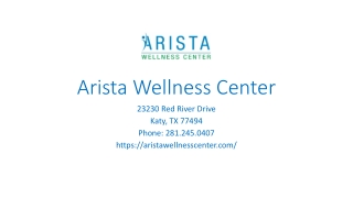 Arista Wellness Center