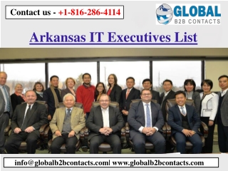 Arkansas IT Executives List