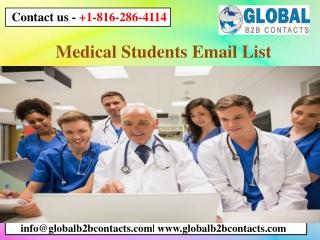 Medical Students Email List