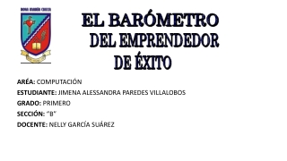 PUBLICO MI ACTIVIDAD: EL BARÓMETRO DEL EMPRENDEDOR DE ÉXITO