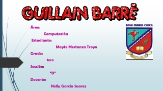 PUBLICO MI ACTIVIDAD : GUILLAN BARRE