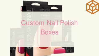 Custom Nail Polish Boxes