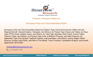 Aerospace Hose and Tube Assemblies Market | Trends & Forecast