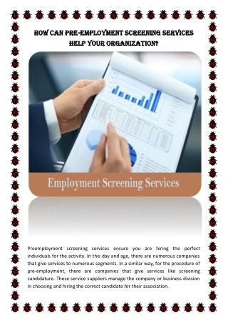 How Can Pre-Employment Screening Services Help Your Organization?