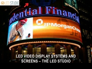 LED Video Display Systems and Screens – The LED studio