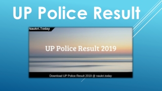 UP Police Result 2019 Download 49568 UPPRPB Constable Result