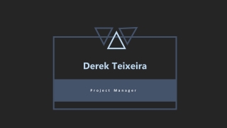 Derek Teixeira - Experienced Professional