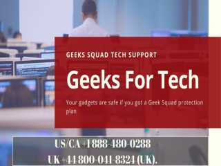Geek Squad Printer Repair | 1 888-480-0288 | Geeks For Tech