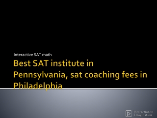 Best SAT institute in Pennsylvania, sat coaching fees in Philadelphia