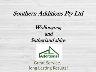 House Additions Services in Wollongong | Sutherland - Southern Additions