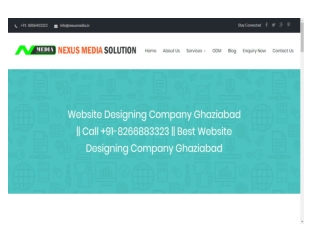Website Designing Company Ghaziabad