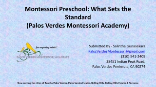 Montessori Method