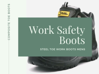 Work Safety Boots | Blackhammer