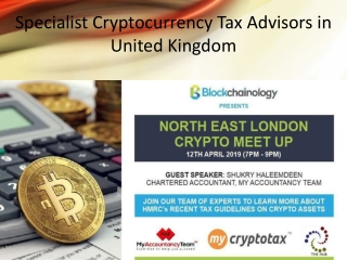 Specialist Cryptocurrency Tax Advisors in United Kingdom