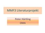 MMF3 Literaturprojekt