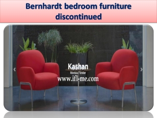Bernhardt chair and a half