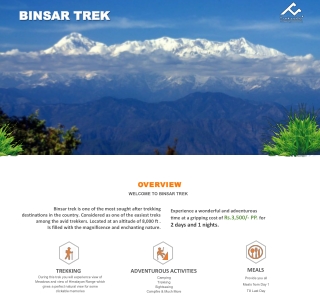 Binsar Trek – Trek in Uttarakhand