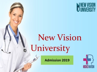 New vision university | MBBS in Georgia| New vision fee stucture